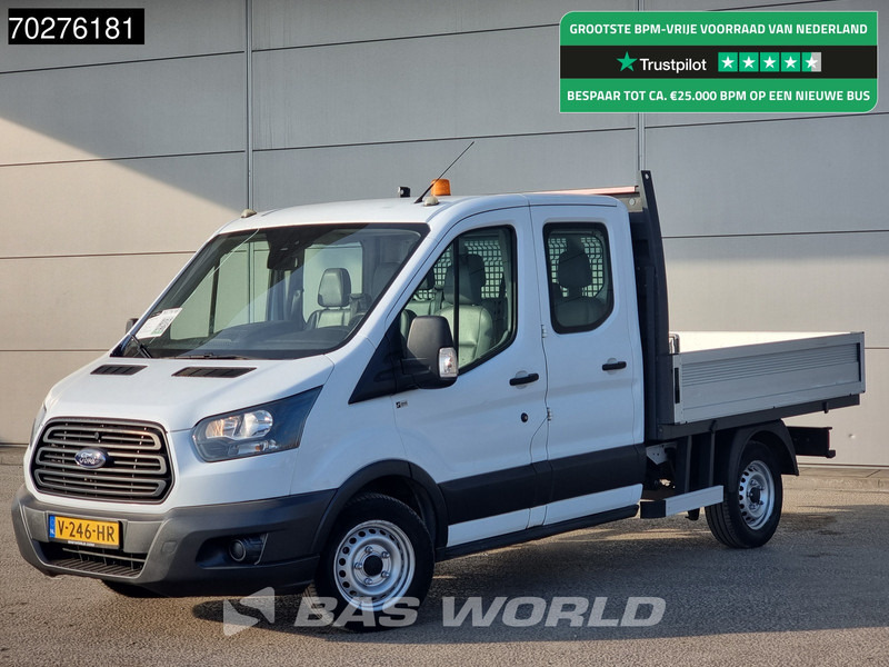 Ford Transit 105pk Open Laadbak Dubbel Cabine Trekhaak Navi Airco Pritsche Pickup Open Box Airco Dubbel cabine Trekhaak - Bortinis automobilis: foto 1 Ford Transit 105pk Open Laadbak Dubbel Cabine Trekhaak Navi Airco Pritsche Pickup Open Box Airco Dubbel cabine Trekhaak - Bortinis automobilis: foto 1
