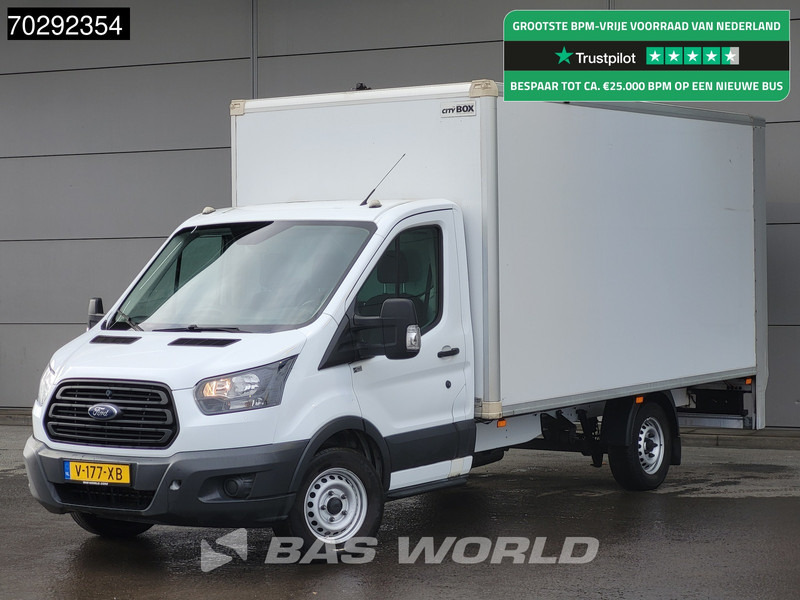Ford Transit 130pk Laadklep Zijdeur Bakwagen Airco D'Hollandia APK 01-2026 Meubelbak Koffer Airco - Furgonas su krovinių dėže: foto 1 Ford Transit 130pk Laadklep Zijdeur Bakwagen Airco D'Hollandia APK 01-2026 Meubelbak Koffer Airco - Furgonas su krovinių dėže: foto 1