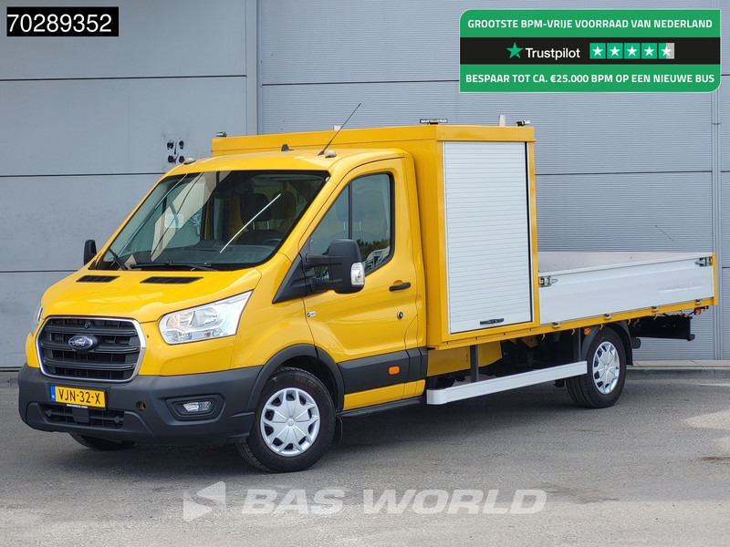Ford Transit 130pk Open Laadbak Trekhaak Airco Cruise Euro6 APK 03-2026 Pickup Pritsche Open Box Airco Trekhaak Cruise control - Bortinis automobilis: foto 1 Ford Transit 130pk Open Laadbak Trekhaak Airco Cruise Euro6 APK 03-2026 Pickup Pritsche Open Box Airco Trekhaak Cruise control - Bortinis automobilis: foto 1