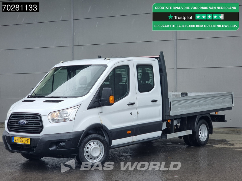 Ford Transit 155PK Open Laadbak Dubbel Cabine Dubbellucht 3,5t Trekhaak Airco Cruise Pritsche Pickup Open Box 2m3 Airco Dubbel cabine Trekhaa - Bortinis automobilis: foto 1 Ford Transit 155PK Open Laadbak Dubbel Cabine Dubbellucht 3,5t Trekhaak Airco Cruise Pritsche Pickup Open Box 2m3 Airco Dubbel cabine Trekhaa - Bortinis automobilis: foto 1