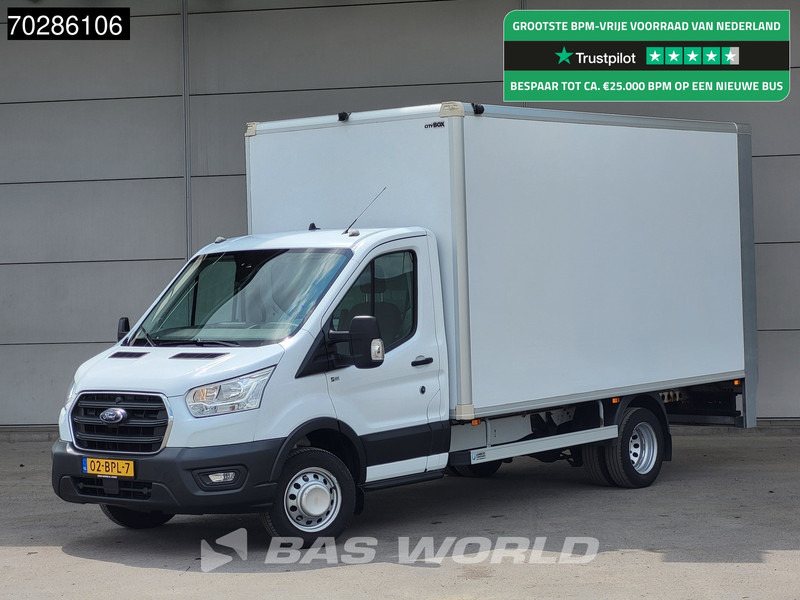 Ford Transit 170pk Laadklep Zijdeur Bakwagen 360camera Airco Euro6 Meubelbak Koffer 20m3 Airco - Furgonas su krovinių dėže: foto 1 Ford Transit 170pk Laadklep Zijdeur Bakwagen 360camera Airco Euro6 Meubelbak Koffer 20m3 Airco - Furgonas su krovinių dėže: foto 1