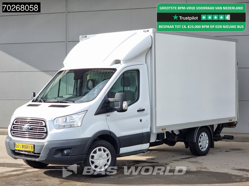 Ford Transit Laadklep Bakwagen Zijdeur Euro6 Airco Cruise Meubelbak Koffer Airco Cruise control - Furgonas su krovinių dėže: foto 1 Ford Transit Laadklep Bakwagen Zijdeur Euro6 Airco Cruise Meubelbak Koffer Airco Cruise control - Furgonas su krovinių dėže: foto 1