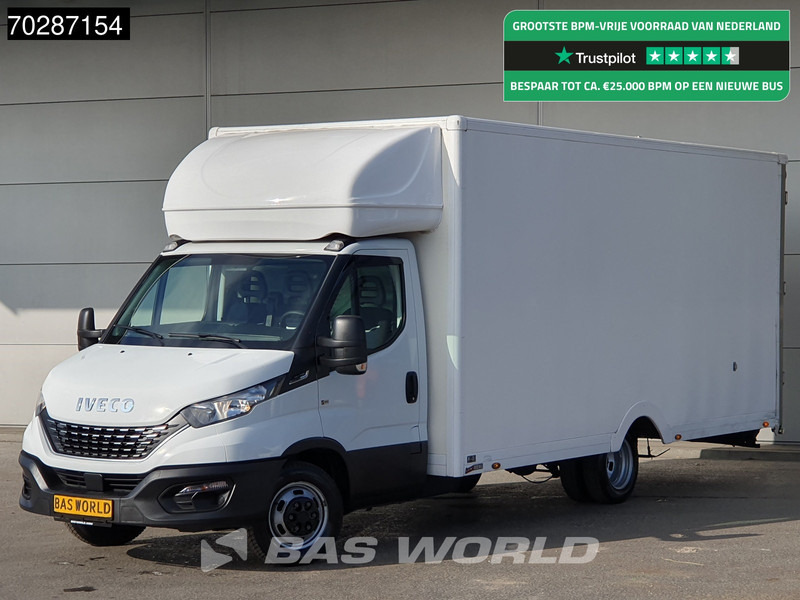Iveco Daily 35C14 Automaat Luchtvering 530cm lang! Verkoopwagen Bakwagen Airco Cruise Camera Euro6 Meubelbak Plancher Foodtruck Paardenwagen - Furgonas su krovinių dėže: foto 1 Iveco Daily 35C14 Automaat Luchtvering 530cm lang! Verkoopwagen Bakwagen Airco Cruise Camera Euro6 Meubelbak Plancher Foodtruck Paardenwagen - Furgonas su krovinių dėže: foto 1
