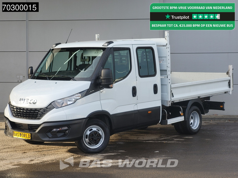 Iveco Daily 35C14 Dubbel Cabine Kipper Dubbellucht 3,5t Trekhaak Airco Cruise Euro6 Tipper Benne Kieper Airco Trekhaak Cruise control - Mažas savivartis: foto 1 Iveco Daily 35C14 Dubbel Cabine Kipper Dubbellucht 3,5t Trekhaak Airco Cruise Euro6 Tipper Benne Kieper Airco Trekhaak Cruise control - Mažas savivartis: foto 1
