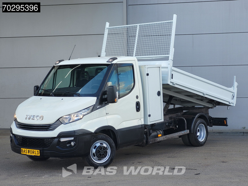 Iveco Daily 35C14 Kipper met Kist 3.5t trekhaak Euro6 Airco Cruise Tipper Benne 2m3 Airco Trekhaak Cruise control - Mažas savivartis: foto 2 Iveco Daily 35C14 Kipper met Kist 3.5t trekhaak Euro6 Airco Cruise Tipper Benne 2m3 Airco Trekhaak Cruise control - Mažas savivartis: foto 2