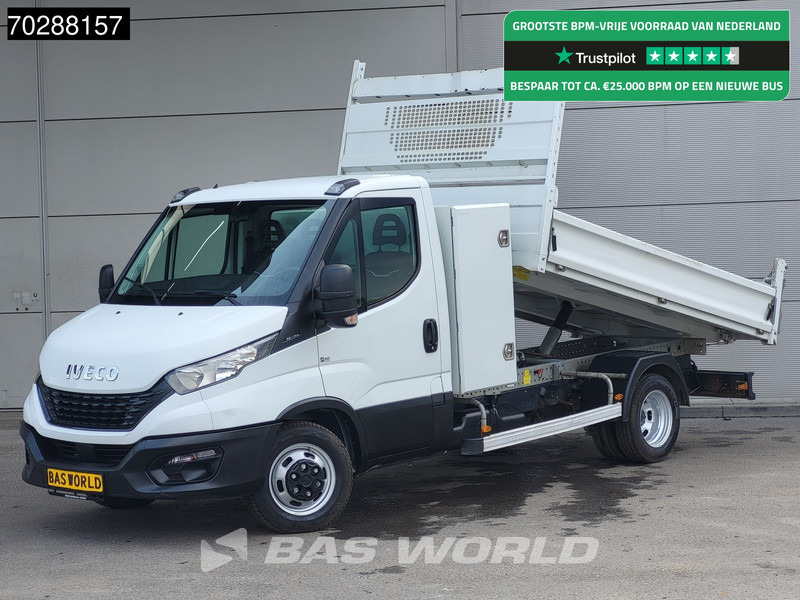 Iveco Daily 35C14 Kipper met Kist Dubbellucht 3,5t Trekhaak Airco Cruise Euro6 Tipper Benne Kieper 2m3 Airco Trekhaak Cruise control - Mažas savivartis: foto 1 Iveco Daily 35C14 Kipper met Kist Dubbellucht 3,5t Trekhaak Airco Cruise Euro6 Tipper Benne Kieper 2m3 Airco Trekhaak Cruise control - Mažas savivartis: foto 1