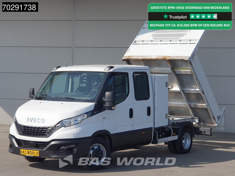 Iveco Daily 35C14 Open Laadbak met Kist Dubbel Cabine Dubbellucht 3,5t Trekhaak Airco Cruise Euro6 Pritsche Pickup Open Box 2m3 Airco Trekha - Bortinis automobilis: foto 1 Iveco Daily 35C14 Open Laadbak met Kist Dubbel Cabine Dubbellucht 3,5t Trekhaak Airco Cruise Euro6 Pritsche Pickup Open Box 2m3 Airco Trekha - Bortinis automobilis: foto 1