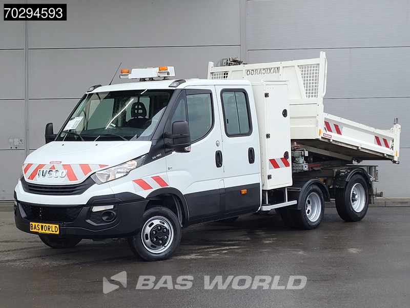 Iveco Daily 35C15 3.0L Kipper met Kist Maxicargo Airco Cruise Camera Euro6 Tipper Benne Kieper 2m3 Airco Dubbel cabine Cruise control - Mažas savivartis: foto 3 Iveco Daily 35C15 3.0L Kipper met Kist Maxicargo Airco Cruise Camera Euro6 Tipper Benne Kieper 2m3 Airco Dubbel cabine Cruise control - Mažas savivartis: foto 3
