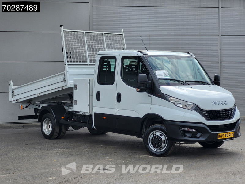 Iveco Daily 35C16 3.0L Kipper met Kist Dubbel Cabine Dubbellucht 3,5t Trekhaak Airco Cruise Euro6 Tipper Benne Kieper 2m3 Airco Trekhaak Cru - Mažas savivartis: foto 2 Iveco Daily 35C16 3.0L Kipper met Kist Dubbel Cabine Dubbellucht 3,5t Trekhaak Airco Cruise Euro6 Tipper Benne Kieper 2m3 Airco Trekhaak Cru - Mažas savivartis: foto 2