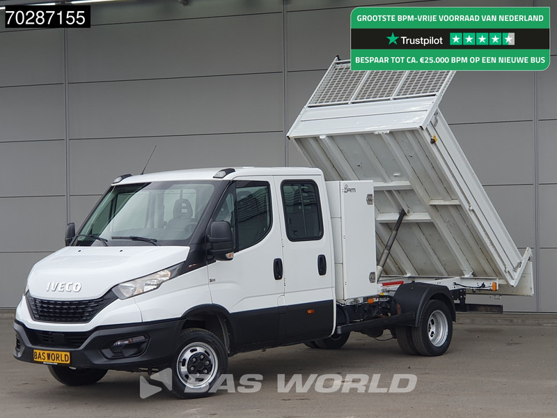 Iveco Daily 35C16 3.0L Kipper met Kist Dubbel Cabine Dubbellucht 3,5t Trekhaak Airco Euro6 Tipper Benne Kieper 2m3 Airco Trekhaak - Mažas savivartis: foto 1 Iveco Daily 35C16 3.0L Kipper met Kist Dubbel Cabine Dubbellucht 3,5t Trekhaak Airco Euro6 Tipper Benne Kieper 2m3 Airco Trekhaak - Mažas savivartis: foto 1