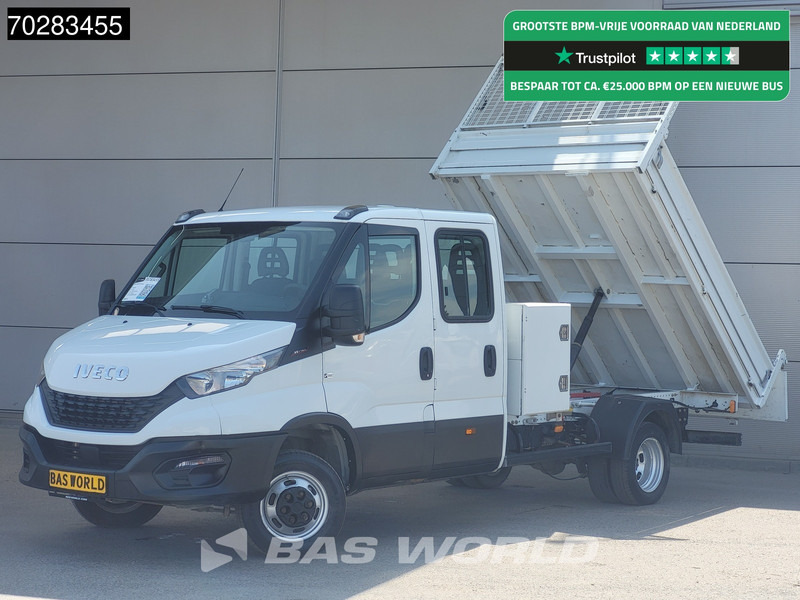 Iveco Daily 35C16 3.0L Kipper met Kist Dubbel Cabine Dubbellucht 3,5t Trekhaak Navi Airco Cruise Camera Euro6 Tipper Benne Kieper 2m3 Airco - Mažas savivartis: foto 1 Iveco Daily 35C16 3.0L Kipper met Kist Dubbel Cabine Dubbellucht 3,5t Trekhaak Navi Airco Cruise Camera Euro6 Tipper Benne Kieper 2m3 Airco - Mažas savivartis: foto 1