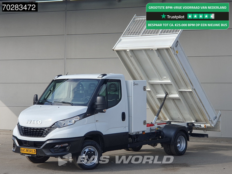 Iveco Daily 35C16 3.0L Kipper met Kist Dubbellucht 3,5t Trekhaak Airco Cruise Euro6 Tipper Benne Kieper 2m3 Airco Trekhaak Cruise control - Mažas savivartis: foto 1 Iveco Daily 35C16 3.0L Kipper met Kist Dubbellucht 3,5t Trekhaak Airco Cruise Euro6 Tipper Benne Kieper 2m3 Airco Trekhaak Cruise control - Mažas savivartis: foto 1