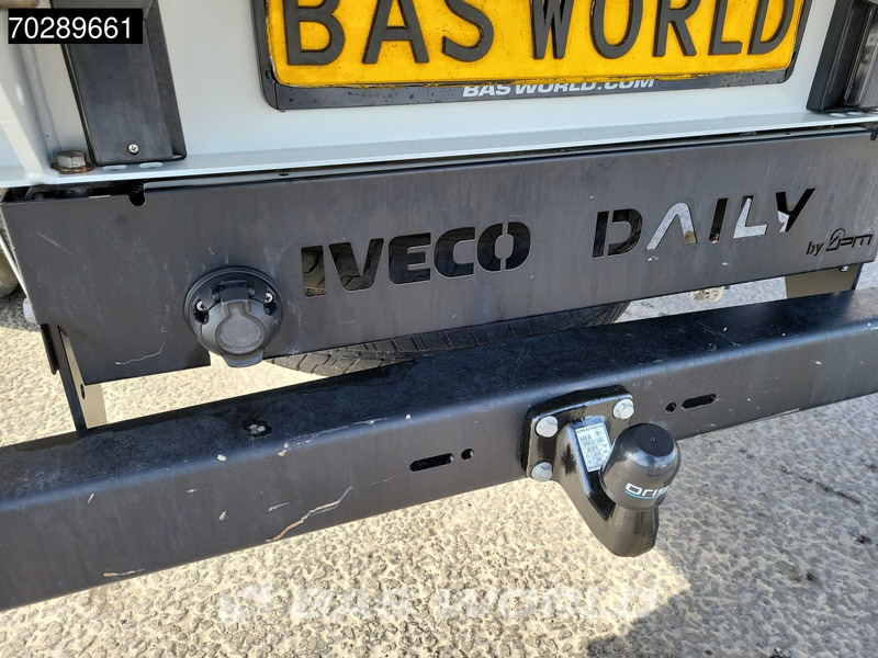 Bortinis automobilis Iveco Daily 35C16 3.0L Open Laadbak met Kist Dubbel Cabine Dubbellucht 3,5t Trekhaak Airco Cruise Euro6 Pritsche Pickup Open Box 2m3 Airco T: foto 12