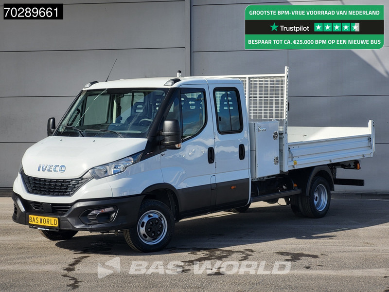 Iveco Daily 35C16 3.0L Open Laadbak met Kist Dubbel Cabine Dubbellucht 3,5t Trekhaak Airco Cruise Euro6 Pritsche Pickup Open Box 2m3 Airco T - Bortinis automobilis: foto 1 Iveco Daily 35C16 3.0L Open Laadbak met Kist Dubbel Cabine Dubbellucht 3,5t Trekhaak Airco Cruise Euro6 Pritsche Pickup Open Box 2m3 Airco T - Bortinis automobilis: foto 1