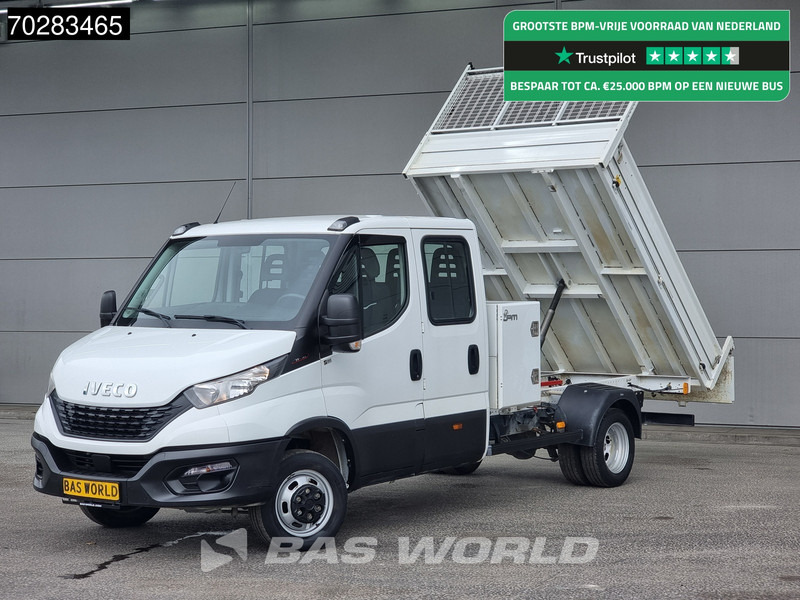 Iveco Daily 35C16 Kipper met Kist Dubbel Cabine Dubbellucht 3,5t Trekhaak Navi Airco Cruise Camera Euro6 Kieper Tipper Benne 2m3 Airco Trekh - Mažas savivartis: foto 1 Iveco Daily 35C16 Kipper met Kist Dubbel Cabine Dubbellucht 3,5t Trekhaak Navi Airco Cruise Camera Euro6 Kieper Tipper Benne 2m3 Airco Trekh - Mažas savivartis: foto 1