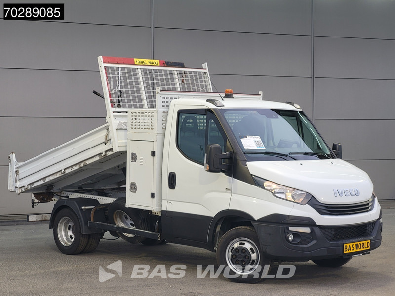 Iveco Daily 35C16 Kipper met Kraan Dubbellucht 3,5t Trekhaak Airco Cruise Camera Euro6 Crane Kran Kranwagen 2m3 Airco Trekhaak Cruise contro - Mažas savivartis: foto 3 Iveco Daily 35C16 Kipper met Kraan Dubbellucht 3,5t Trekhaak Airco Cruise Camera Euro6 Crane Kran Kranwagen 2m3 Airco Trekhaak Cruise contro - Mažas savivartis: foto 3