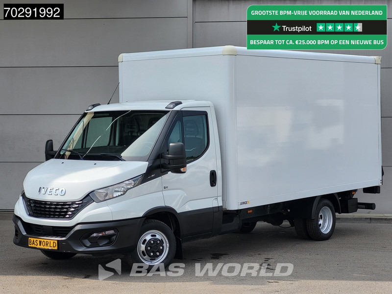 Furgonas su krovinių dėže Iveco Daily 35C16 Laadklep Bakwagen Dubbellucht Airco Euro6 Meubelbak Koffer 20m3 Airco: foto 1