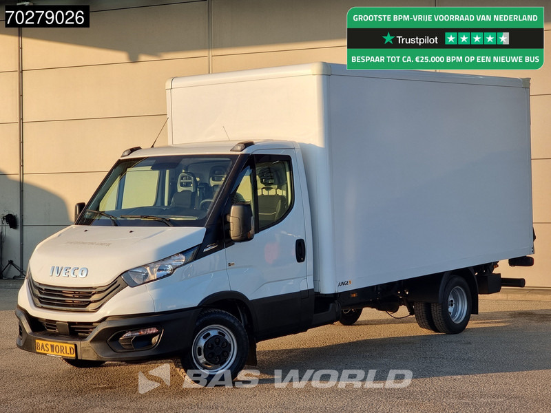 Iveco Daily 35C16 Laadklep Bakwagen Dubbelucht Camera Airco Euro6 Meubelbak Koffer 19m3 Airco - Furgonas su krovinių dėže: foto 1 Iveco Daily 35C16 Laadklep Bakwagen Dubbelucht Camera Airco Euro6 Meubelbak Koffer 19m3 Airco - Furgonas su krovinių dėže: foto 1
