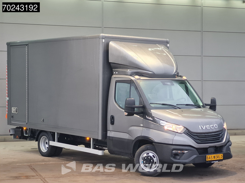 Nauja Furgonas su krovinių dėže Iveco Daily 35C18 2025 MODEL Automaat 1000kg Laadklep ACC Navi Airco Zijdeur Bakwagen Meubelbak Koffer 21m3 Airco: foto 7