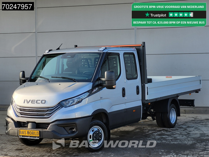 Iveco Daily 35C18 3.0 180PK Nwe model 2025 Dubbel Cabine Open laadbak Navi ACC LED 3,5T Trekvermogen Pritsche Pickup Airco Dubbel cabine - Bortinis automobilis: foto 1 Iveco Daily 35C18 3.0 180PK Nwe model 2025 Dubbel Cabine Open laadbak Navi ACC LED 3,5T Trekvermogen Pritsche Pickup Airco Dubbel cabine - Bortinis automobilis: foto 1