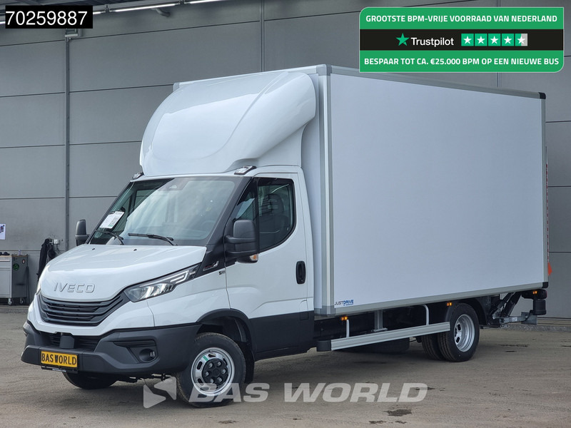 Iveco Daily 35C18 Automaat Luchtvering Laadklep Zijdeur LED Navi Camera Bakwagen Meubelbak Koffer Airco Cruise control - Furgonas su krovinių dėže: foto 1 Iveco Daily 35C18 Automaat Luchtvering Laadklep Zijdeur LED Navi Camera Bakwagen Meubelbak Koffer Airco Cruise control - Furgonas su krovinių dėže: foto 1