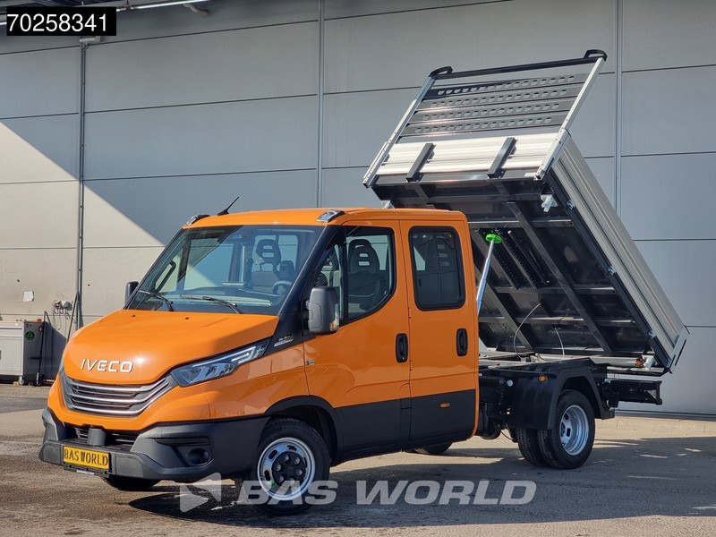 Iveco Daily 35C21 3-Zijdige Kipper Dubbel Cabine 210PK 3.0L Dubbellucht 3,5t Trekhaak ACC Airco LED Camera CarPlay Euro6 Tipper Benne Kieper - Mažas savivartis: foto 5 Iveco Daily 35C21 3-Zijdige Kipper Dubbel Cabine 210PK 3.0L Dubbellucht 3,5t Trekhaak ACC Airco LED Camera CarPlay Euro6 Tipper Benne Kieper - Mažas savivartis: foto 5