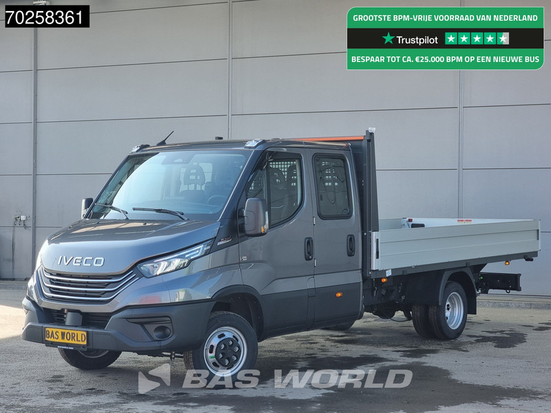 Iveco Daily 35C21 Automaat 2025model Open laadbak Dubbel Cabine CarPlay ACC LED 3,5T Trekvermogen Pritsche Pickup Airco Dubbel cabine - Bortinis automobilis: foto 1 Iveco Daily 35C21 Automaat 2025model Open laadbak Dubbel Cabine CarPlay ACC LED 3,5T Trekvermogen Pritsche Pickup Airco Dubbel cabine - Bortinis automobilis: foto 1