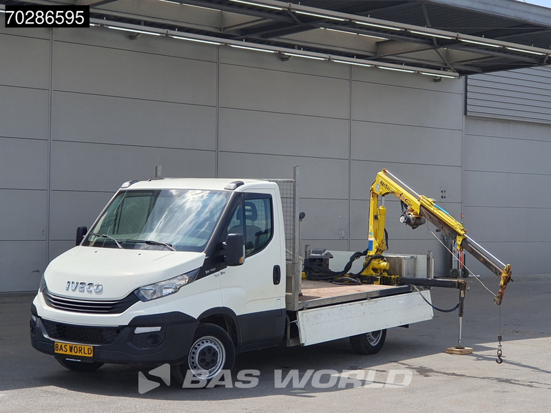 Iveco Daily 35S14 Kraanwagen Open Laadbak Hyva HA15 Euro6 3,5t Trekhaak Crane Kranwagen Kraan Pritsche Pickup Open Box Trekhaak - Bortinis automobilis: foto 5 Iveco Daily 35S14 Kraanwagen Open Laadbak Hyva HA15 Euro6 3,5t Trekhaak Crane Kranwagen Kraan Pritsche Pickup Open Box Trekhaak - Bortinis automobilis: foto 5