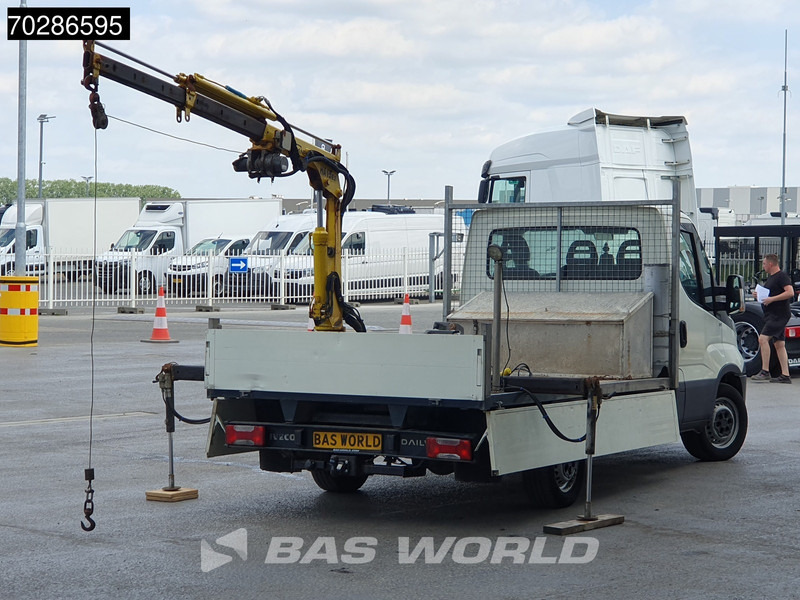 Iveco Daily 35S14 Open Laadbak Kraanwagen Hyva HA15 Euro6 3,5t Trekhaak Crane Kranwagen Pritsche Pickup Open Box Trekhaak - Bortinis automobilis: foto 3 Iveco Daily 35S14 Open Laadbak Kraanwagen Hyva HA15 Euro6 3,5t Trekhaak Crane Kranwagen Pritsche Pickup Open Box Trekhaak - Bortinis automobilis: foto 3
