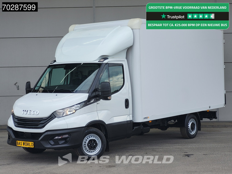 Furgonas su krovinių dėže Iveco Daily 35S16 Automaat Bakwagen Achterdeuren Airco Camera Euro6 Meubelbak Koffer 21m3 Airco: foto 1