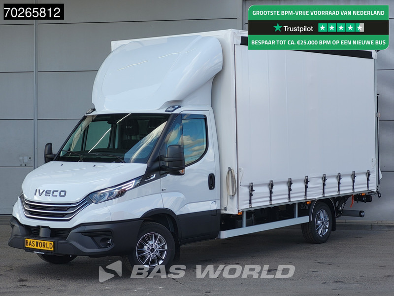 Iveco Daily 35S16 Automaat Schuifzeil Laadklep CarPlay Camera Velgen Cruise Airco Schuifzeilen Bakwagen Zeilen Meubelbak Koffer Airco Cruise - Tentinis mikroautobusas: foto 1 Iveco Daily 35S16 Automaat Schuifzeil Laadklep CarPlay Camera Velgen Cruise Airco Schuifzeilen Bakwagen Zeilen Meubelbak Koffer Airco Cruise - Tentinis mikroautobusas: foto 1
