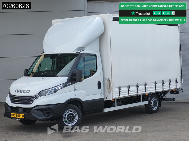 Iveco Daily 35S21 3.0L 210PK Automaat Schuifzeilen Laadklep ACC LED CarPlay Euro6 Schuifzeil Zeilen Koffer Meubelbak Bakwagen Airco - Tentinis mikroautobusas: foto 1 Iveco Daily 35S21 3.0L 210PK Automaat Schuifzeilen Laadklep ACC LED CarPlay Euro6 Schuifzeil Zeilen Koffer Meubelbak Bakwagen Airco - Tentinis mikroautobusas: foto 1