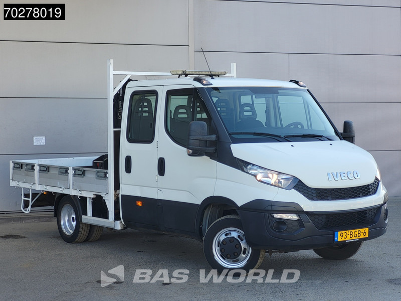 Iveco Daily 50C17 3.0L Automaat DC Open laadbak Kraan Hiab 017T-2 Airco APK 10-2025 Pickup Crane Kraanwagen Pritsche Airco Dubbel cabine - Bortinis automobilis: foto 3 Iveco Daily 50C17 3.0L Automaat DC Open laadbak Kraan Hiab 017T-2 Airco APK 10-2025 Pickup Crane Kraanwagen Pritsche Airco Dubbel cabine - Bortinis automobilis: foto 3