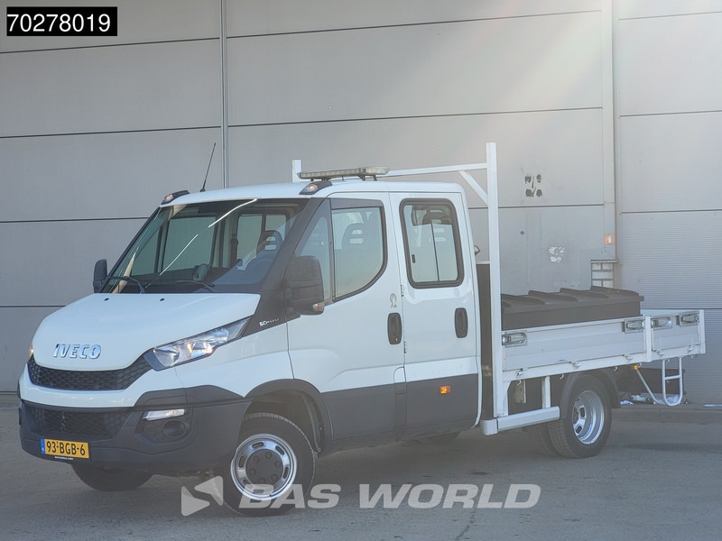 Iveco Daily 50C17 3.0L Automaat DC Open laadbak Kraan Hiab 017T-2 Airco APK 10-2025 Pickup Crane Kraanwagen Pritsche Airco Dubbel cabine - Bortinis automobilis: foto 5 Iveco Daily 50C17 3.0L Automaat DC Open laadbak Kraan Hiab 017T-2 Airco APK 10-2025 Pickup Crane Kraanwagen Pritsche Airco Dubbel cabine - Bortinis automobilis: foto 5