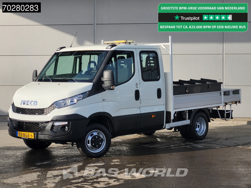 Iveco Daily 50C17 3,0L Automaat HIAB 017T-2 DC Open laadbak Dubbellucht Airco Euro6 Pickup Crane Kraanwagen Pritsche Airco Dubbel cabine - Bortinis automobilis: foto 1 Iveco Daily 50C17 3,0L Automaat HIAB 017T-2 DC Open laadbak Dubbellucht Airco Euro6 Pickup Crane Kraanwagen Pritsche Airco Dubbel cabine - Bortinis automobilis: foto 1