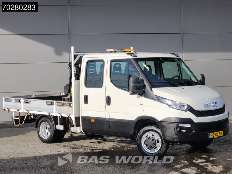 Iveco Daily 50C17 3,0L Automaat HIAB 017T-2 DC Open laadbak Dubbellucht Airco Euro6 Pickup Crane Kraanwagen Pritsche Airco Dubbel cabine - Bortinis automobilis: foto 3 Iveco Daily 50C17 3,0L Automaat HIAB 017T-2 DC Open laadbak Dubbellucht Airco Euro6 Pickup Crane Kraanwagen Pritsche Airco Dubbel cabine - Bortinis automobilis: foto 3
