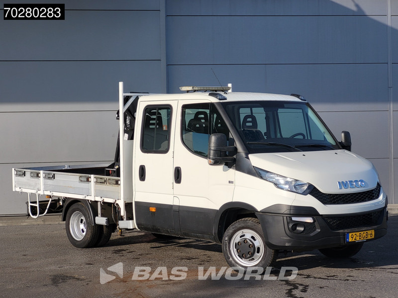 Iveco Daily 50C17 3,0L Automaat HIAB 017T-2 DC Open laadbak Kraan Dubbellucht Airco Euro6 Pickup Crane Kraanwagen Pritsche Airco Dubbel cabi - Bortinis automobilis: foto 5 Iveco Daily 50C17 3,0L Automaat HIAB 017T-2 DC Open laadbak Kraan Dubbellucht Airco Euro6 Pickup Crane Kraanwagen Pritsche Airco Dubbel cabi - Bortinis automobilis: foto 5
