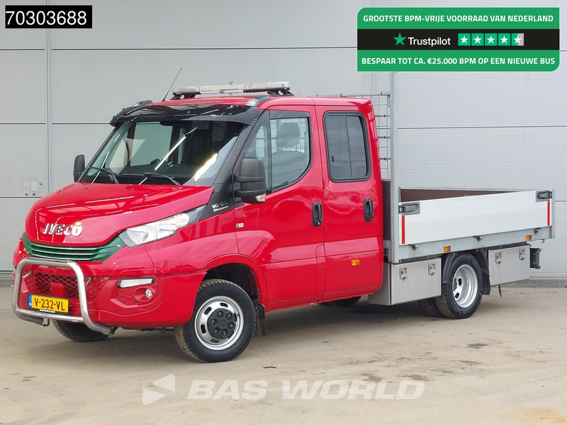 Iveco Daily 50C18 3.0L Automaat Open Laadbak Dubbellucht 3,5t Trekhaak Navi Airco Cruise Camera APK 07-2026 Euro6 Pritsche Pickup Open Box A - Bortinis automobilis: foto 1 Iveco Daily 50C18 3.0L Automaat Open Laadbak Dubbellucht 3,5t Trekhaak Navi Airco Cruise Camera APK 07-2026 Euro6 Pritsche Pickup Open Box A - Bortinis automobilis: foto 1