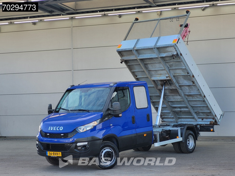 Iveco Daily 70C17 Drie-Zijdige 3.0L Kipper 7-tons Kraan Dubbellucht 170PK 3,5t Trekhaak Airco Tipper Benne Kieper Kraanwagen Crane Kranwagen - Mažas savivartis: foto 3 Iveco Daily 70C17 Drie-Zijdige 3.0L Kipper 7-tons Kraan Dubbellucht 170PK 3,5t Trekhaak Airco Tipper Benne Kieper Kraanwagen Crane Kranwagen - Mažas savivartis: foto 3