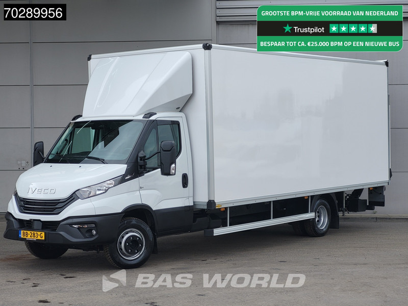 Iveco Daily 70C18 3.0L Automaat Laadklep 7tons 6meter Bakwagen Luchtvering Dubbellucht ACC Navi Camera Airco Meubelbak Koffer Airco - Furgonas su krovinių dėže: foto 1 Iveco Daily 70C18 3.0L Automaat Laadklep 7tons 6meter Bakwagen Luchtvering Dubbellucht ACC Navi Camera Airco Meubelbak Koffer Airco - Furgonas su krovinių dėže: foto 1