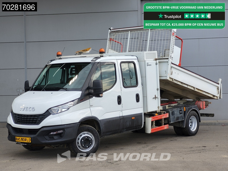 Iveco Daily 70C18 3.0L Kipper Dubbel Cabine Dubbellucht 3,5t Trekhaak Airco Cruise Euro6 Tipper Benne Kieper 2m3 Airco Trekhaak Cruise contr - Mažas savivartis: foto 1 Iveco Daily 70C18 3.0L Kipper Dubbel Cabine Dubbellucht 3,5t Trekhaak Airco Cruise Euro6 Tipper Benne Kieper 2m3 Airco Trekhaak Cruise contr - Mažas savivartis: foto 1
