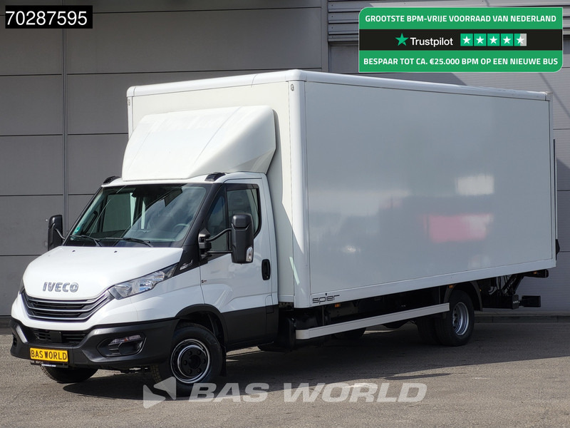 Iveco Daily 70C21 3.0L Automaat Luchtvering Laadklep 210PK Airco Cruise Camera Euro6 Meubelbak Koffer 36m3 Airco Cruise control - Furgonas su krovinių dėže: foto 1 Iveco Daily 70C21 3.0L Automaat Luchtvering Laadklep 210PK Airco Cruise Camera Euro6 Meubelbak Koffer 36m3 Airco Cruise control - Furgonas su krovinių dėže: foto 1