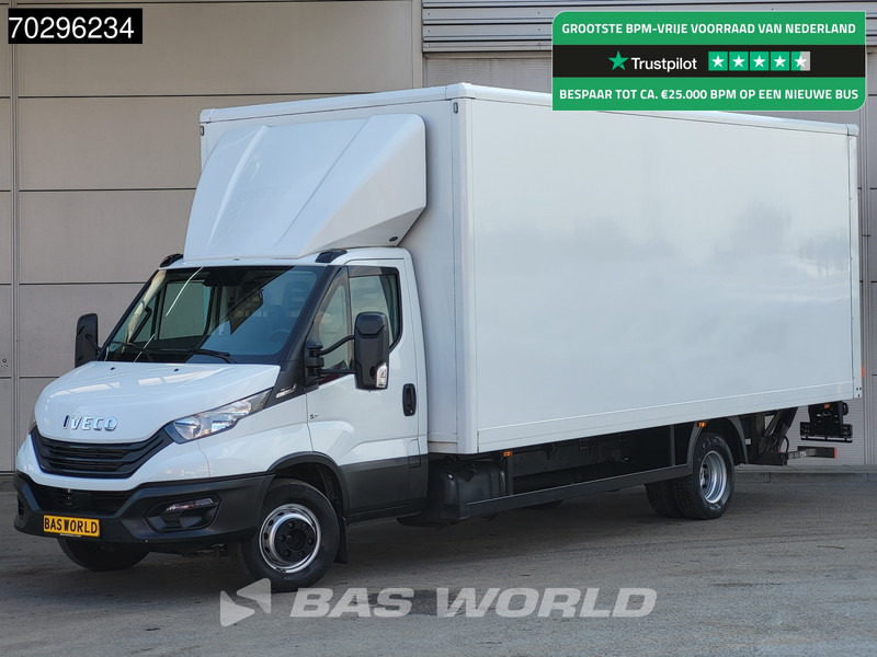 Iveco Daily 72C18 3.0L Automaat Laadklep 7tons 6meter Spoiler Bakwagen Luchtvering Airco Cruise Meubelbak Koffer Airco Cruise control - Furgonas su krovinių dėže: foto 1 Iveco Daily 72C18 3.0L Automaat Laadklep 7tons 6meter Spoiler Bakwagen Luchtvering Airco Cruise Meubelbak Koffer Airco Cruise control - Furgonas su krovinių dėže: foto 1