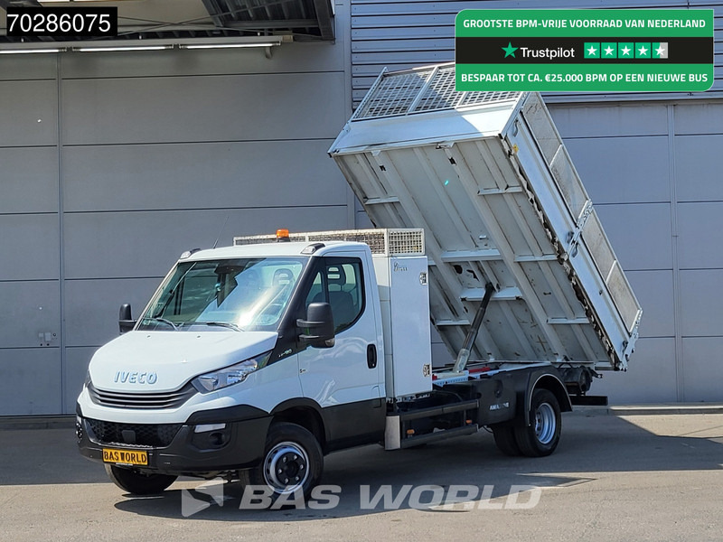 Iveco Daily 72C18 3.0L Kipper Dubbellucht 3,5t Trekhaak Airco Cruise Euro6 Tipper Benne Kieper 7m3 Airco Trekhaak Cruise control - Mažas savivartis: foto 1 Iveco Daily 72C18 3.0L Kipper Dubbellucht 3,5t Trekhaak Airco Cruise Euro6 Tipper Benne Kieper 7m3 Airco Trekhaak Cruise control - Mažas savivartis: foto 1