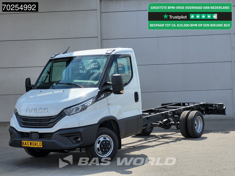 Iveco Daily 35C18 Chassis Cabine Automaat 410WB Airco Cruise Navi LED Euro6 Fahrgestell Chassis 22m3 Cruise control - Komercinis automobilis: foto 1 Iveco Daily 35C18 Chassis Cabine Automaat 410WB Airco Cruise Navi LED Euro6 Fahrgestell Chassis 22m3 Cruise control - Komercinis automobilis: foto 1
