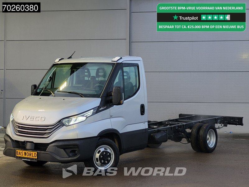 Iveco Daily 35C21 Automaat 410wb Dubbellucht 2025model Chassis Cabine ACC Fahrgestell Airco - Komercinis automobilis: foto 1 Iveco Daily 35C21 Automaat 410wb Dubbellucht 2025model Chassis Cabine ACC Fahrgestell Airco - Komercinis automobilis: foto 1