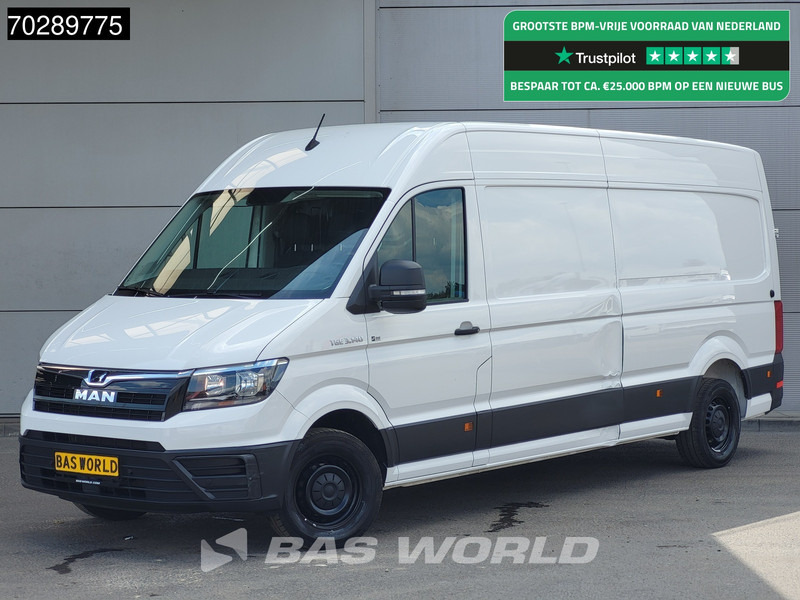 MAN TGE 3.140 Automaat L4H3 Airco Camera Parkeersensoren Euro6 L3H2 15m3 Airco - Krovininis mikroautobusas: foto 1 MAN TGE 3.140 Automaat L4H3 Airco Camera Parkeersensoren Euro6 L3H2 15m3 Airco - Krovininis mikroautobusas: foto 1