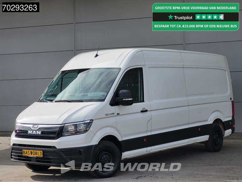 MAN TGE 3.140 Automaat L4H3 Airco Camera Parkeersensoren Euro6 L3H2 15m3 Airco - Krovininis mikroautobusas: foto 1 MAN TGE 3.140 Automaat L4H3 Airco Camera Parkeersensoren Euro6 L3H2 15m3 Airco - Krovininis mikroautobusas: foto 1
