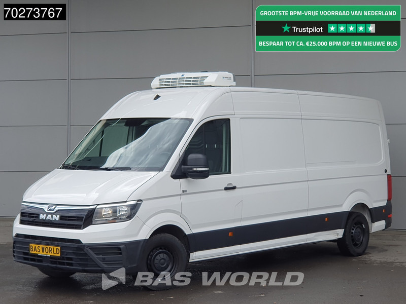 MAN TGE 3.140 Koelwagen Automaat Thermo King V-200 MAX L4H3 Airco Camera Parkeersensoren L3H2 Euro6 Koel Koeler Kühl Kühler Kühlwagen 12m3 Air - Furgonas šaldytuvas: foto 1 MAN TGE 3.140 Koelwagen Automaat Thermo King V-200 MAX L4H3 Airco Camera Parkeersensoren L3H2 Euro6 Koel Koeler Kühl Kühler Kühlwagen 12m3 Air - Furgonas šaldytuvas: foto 1