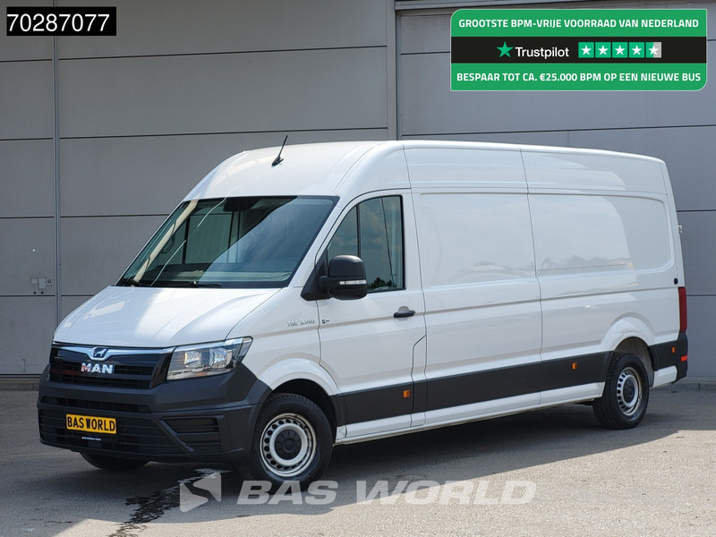 MAN TGE 3.140 L4H3 Trekhaak Airco Cruise Camera Parkeersensoren Euro6 L3H2 15m3 Airco Cruise control - Krovininis mikroautobusas: foto 1 MAN TGE 3.140 L4H3 Trekhaak Airco Cruise Camera Parkeersensoren Euro6 L3H2 15m3 Airco Cruise control - Krovininis mikroautobusas: foto 1